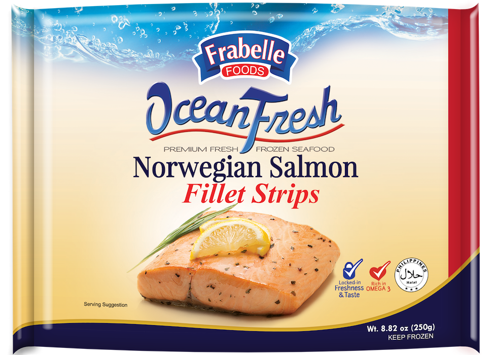 Frabelle Foods Ocean Fresh Norwegian Salmon Fillet Strips 250g