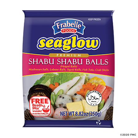 Frabelle Foods Seaglow Premium Shabu-Shabu Balls 250g with FREE Broth Mix photo